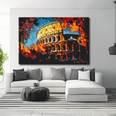 Painting by Numbers Colosseum Rome